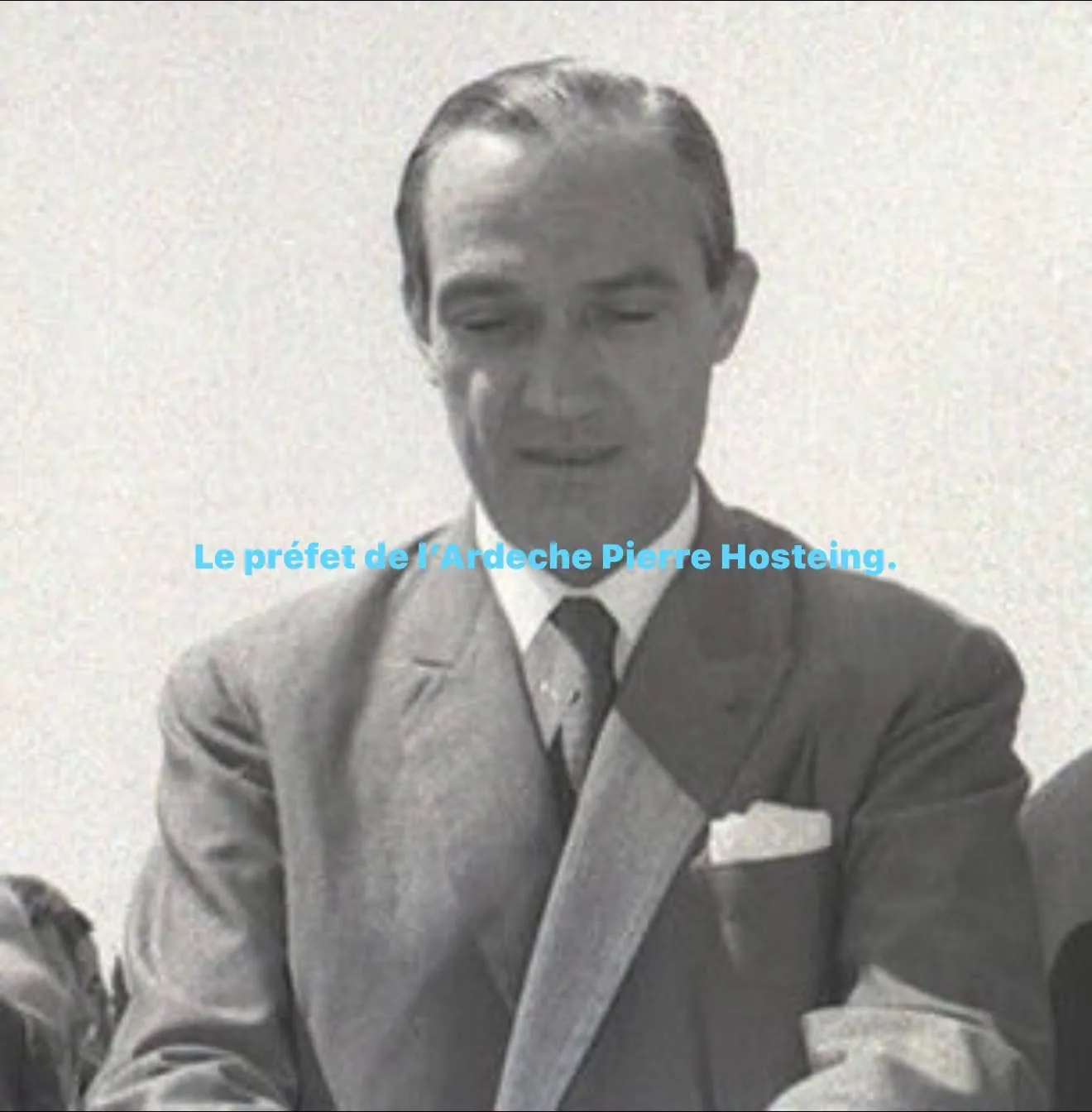 Le préfet Pierre Hosteing