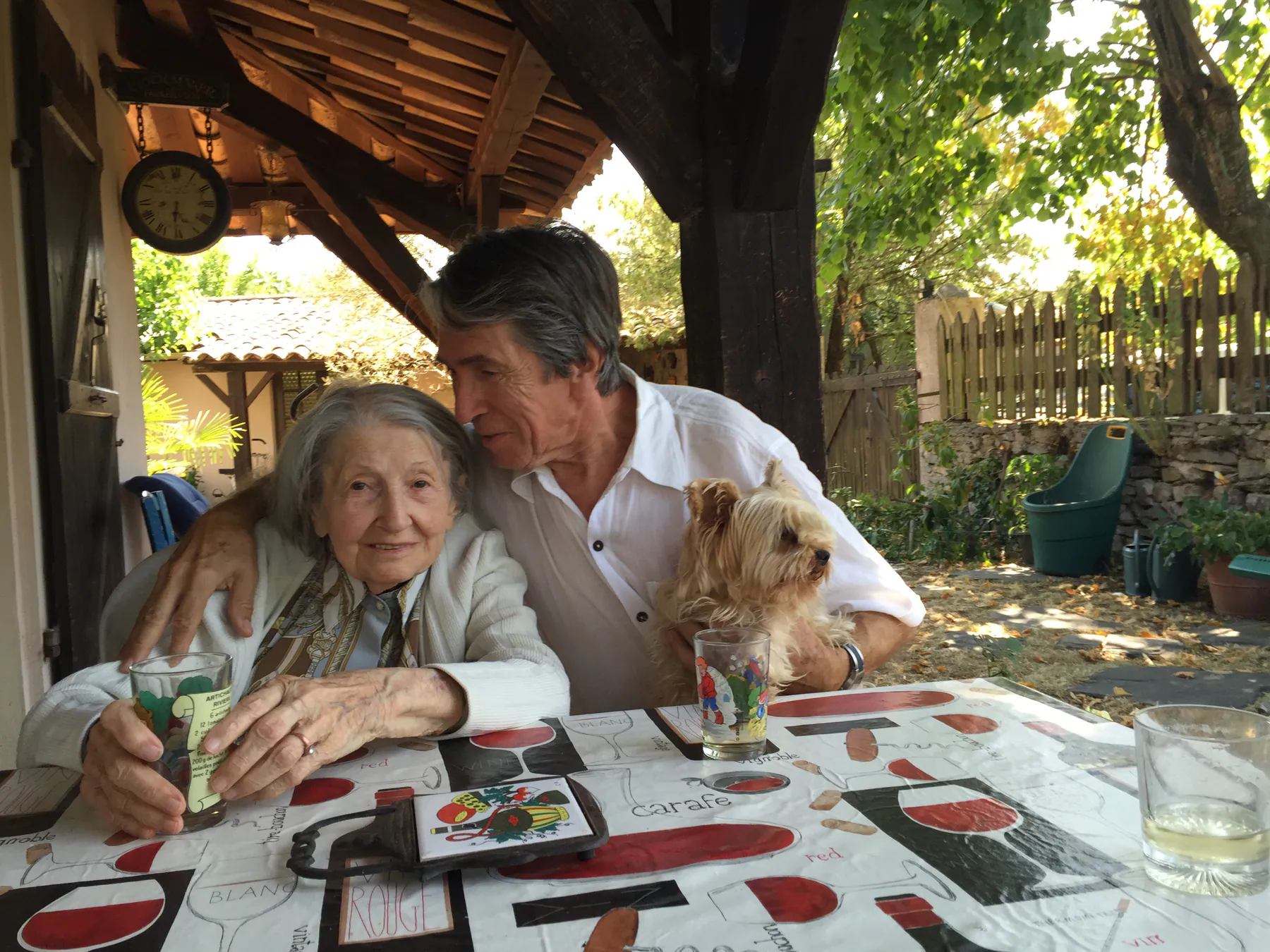 Minette ma maman un mois avant son grand départ !