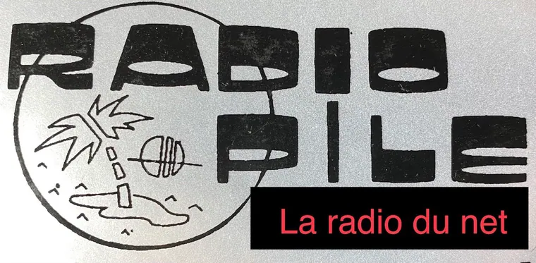 Auto collant Radio Pile
