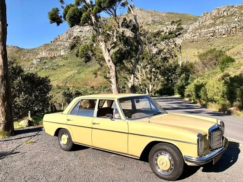 Sa première Mercedes !