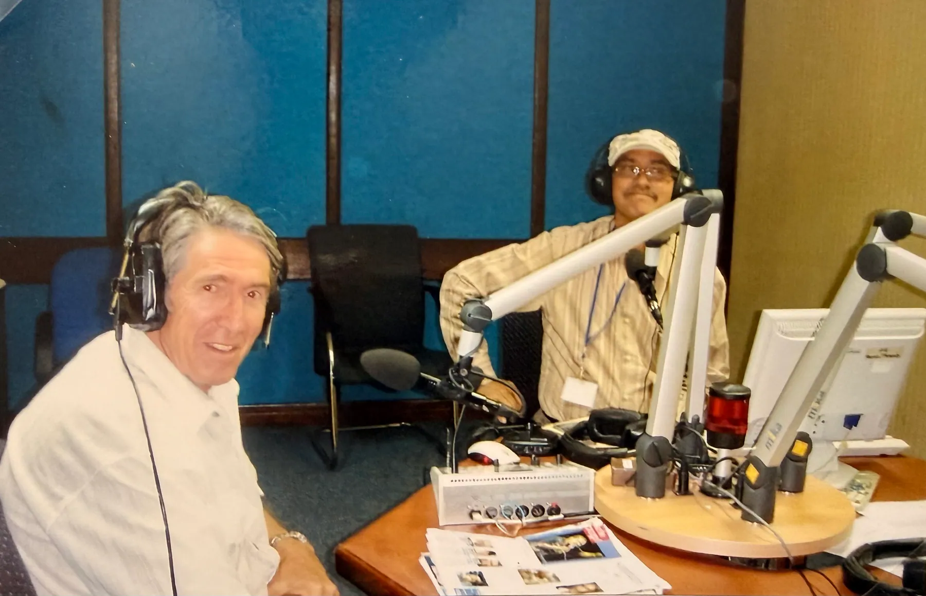 Dans les studios de la MBC
